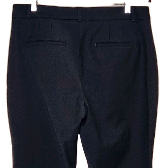 White House Black Market Ines Slim Boot Black Dress Pants Stretch Women's 12S - Picture 7 of 14